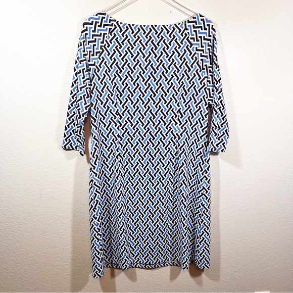 J. MCLAUGHLIN geometric print dress - Picture 3 of 7